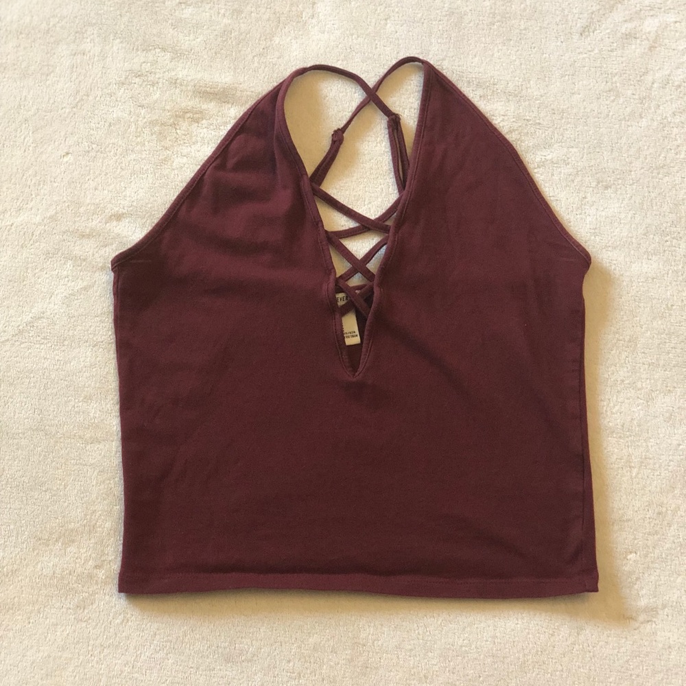 Burgundy Top